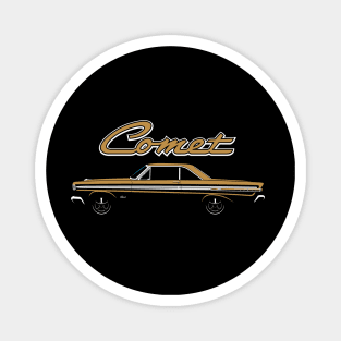 Gold 1964 Comet Caliente Magnet